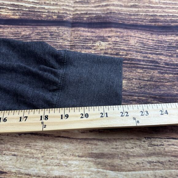 J AMERICA Lightweight Sweatshirt Hoodie Womens Gray Pullover Kangaroo Pocket M - Picture 6 of 6